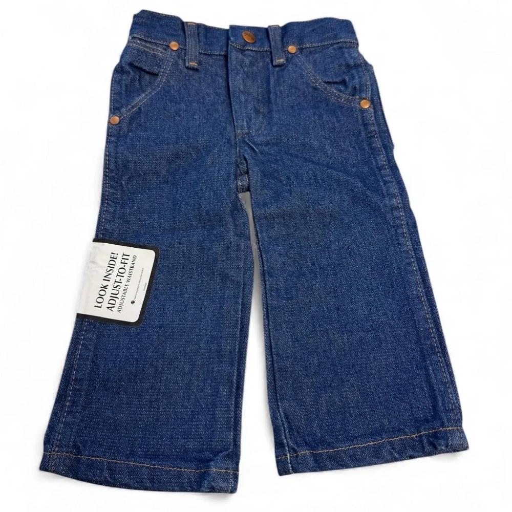 Wrangler Kids Cowboy Cut Denim Jeans Size 1T Slim